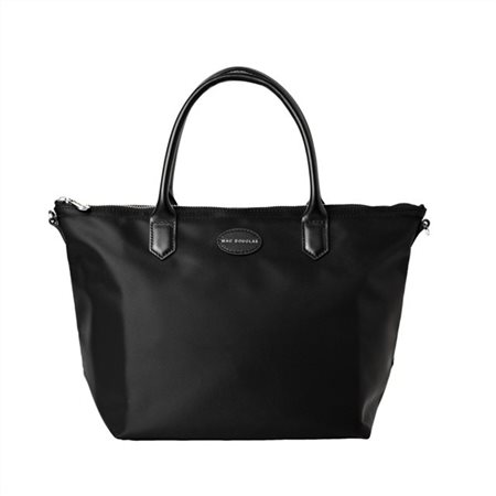 Petit sac cabas nylon Mac Douglas  CRISTAL-CABA_S_NY01 noir - 
