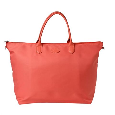 Sac cabas nylon Mac Douglas  CRISTAL-CABA_M_NY49 rose corail
