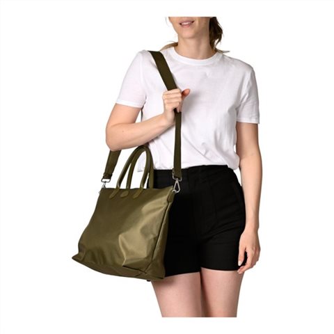 Sac cabas nylon Mac Douglas  CRISTAL-CABA_M_NY45 kaki
