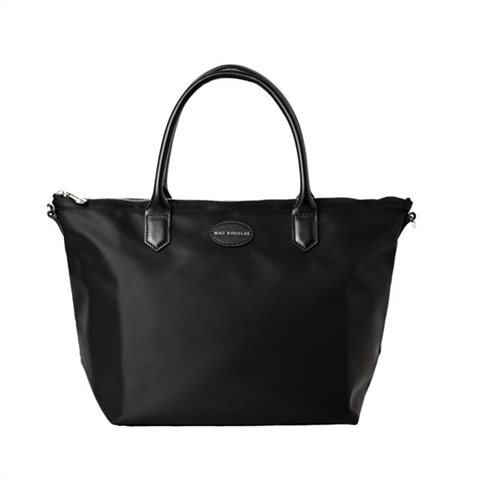 Petit sac cabas nylon Mac Douglas  CRISTAL-CABA_S_NY01 noir - 